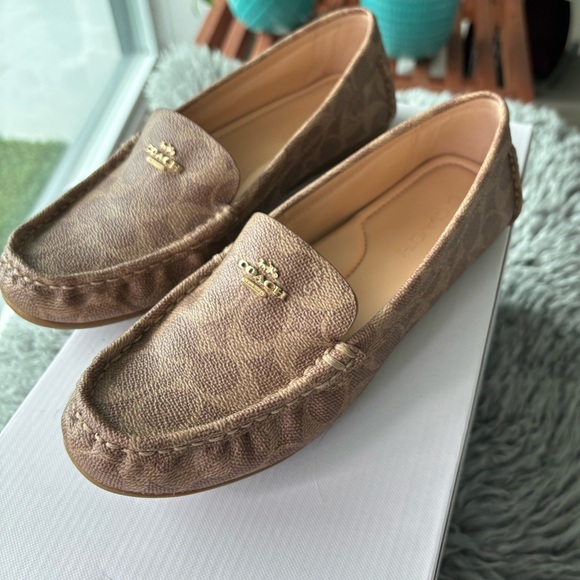 Coach loafers Marley Driver size 8 barely used in great condition - Picture 1 of 4